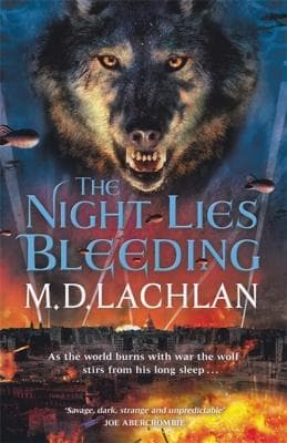 The Night Lies Bleeding book cover
