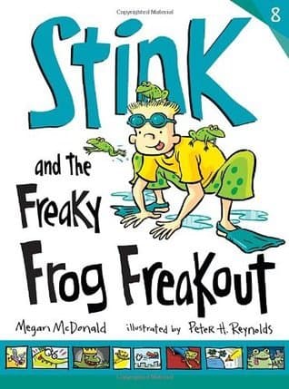 Stink and the Freaky Frog Freakout book cover