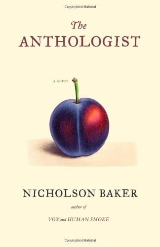 The Anthologist book cover