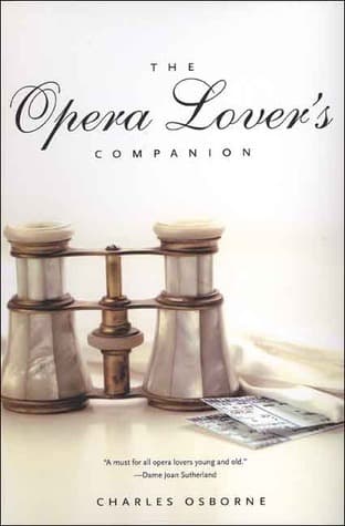 The Opera Lover's Companion book cover