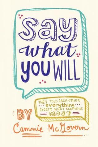 Say What You Will book cover