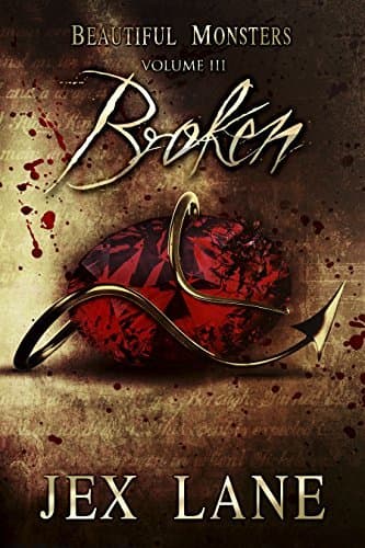 Broken book cover