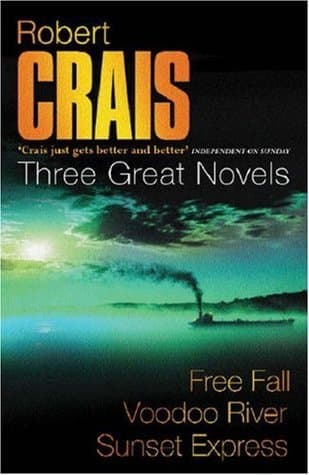Three Great Novels: Free Fall / Voodoo River / Sunset Express book cover