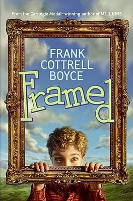 Framed book cover
