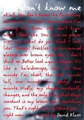 You Don't Know Me book cover