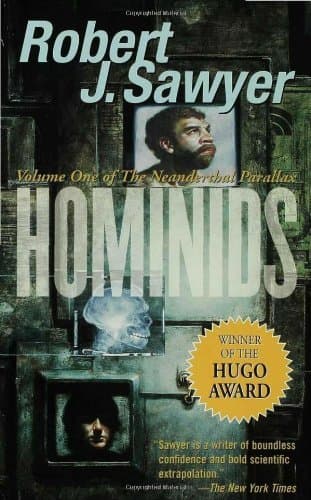 Hominids book cover