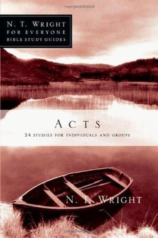 Acts: 24 Studies for Individuals and Groups book cover