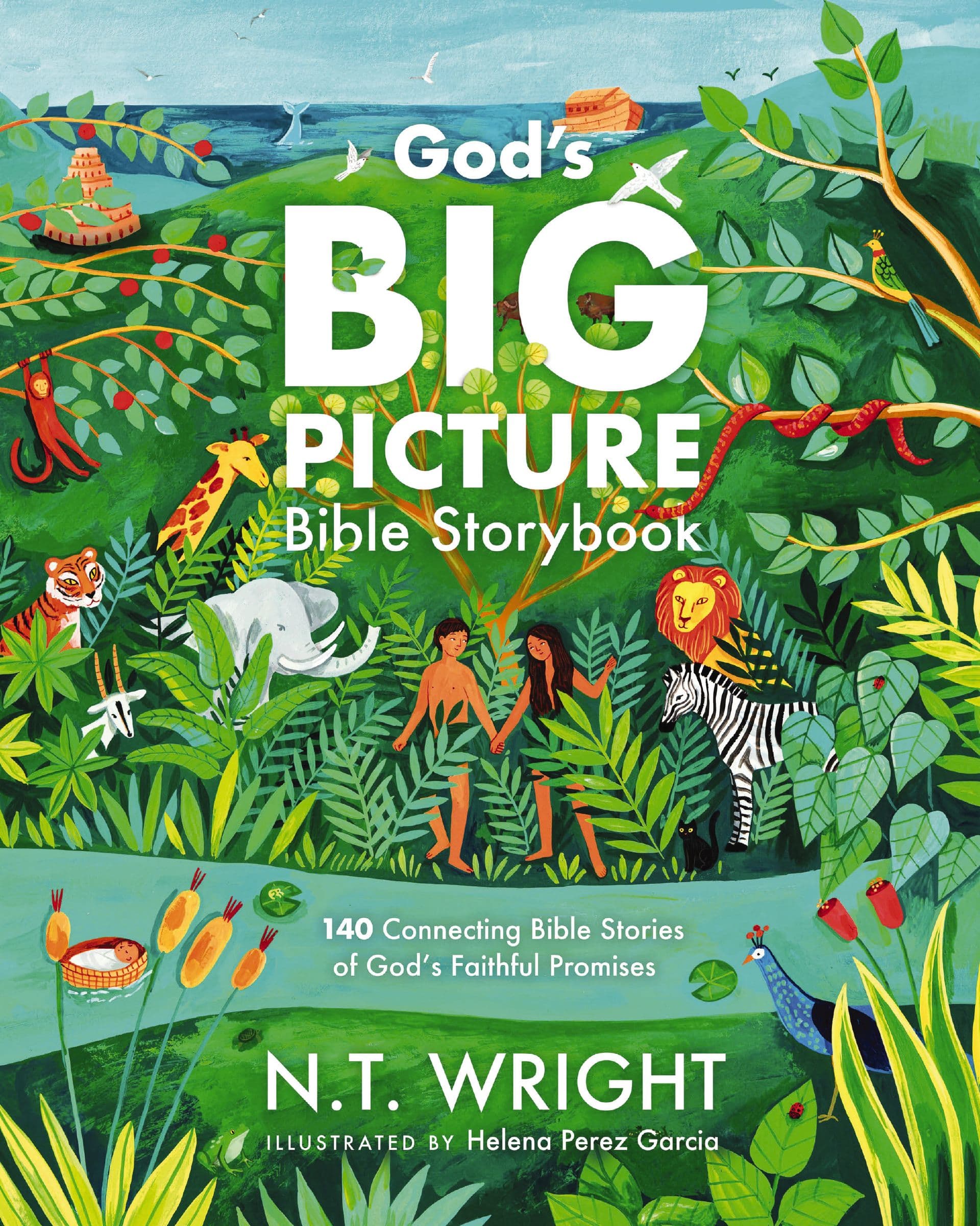 God's Big Picture Bible Storybook: 140 Connecting Bible Stories of God's Faithful Promises book cover