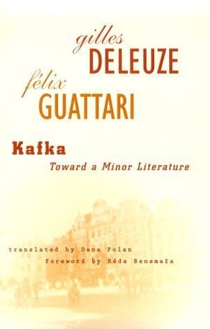 Kafka: Toward a Minor Literature book cover