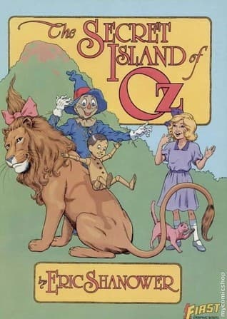 The Secret Island of Oz book cover
