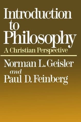 Introduction to Philosophy: A Christian Perspective book cover