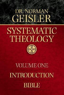 Systematic Theology: Introduction Bible book cover