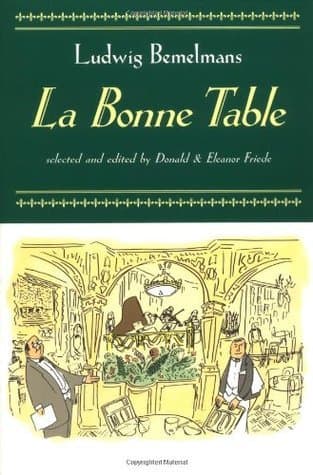 La Bonne Table book cover