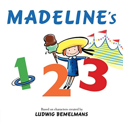 Madeline's 123 book cover