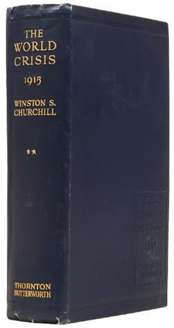The World Crisis, Volume II: 1915 book cover