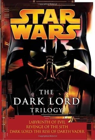 Star Wars: The Dark Lord Trilogy book cover