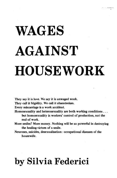 Wages Against Housework book cover