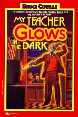 My Teacher Glows in the Dark book cover