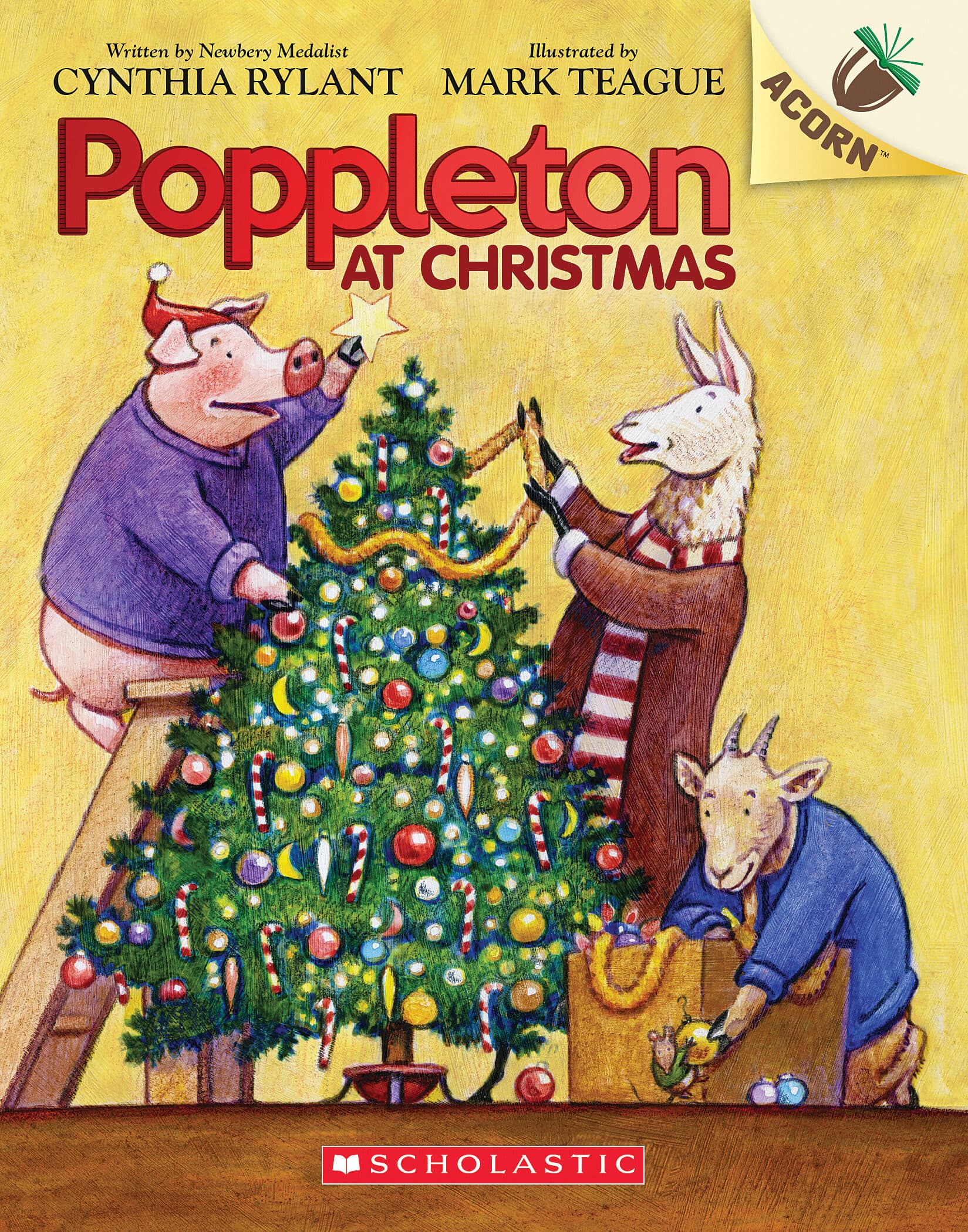 Poppleton at Christmas: An Acorn Book book cover