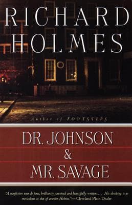Dr. Johnson and Mr. Savage book cover