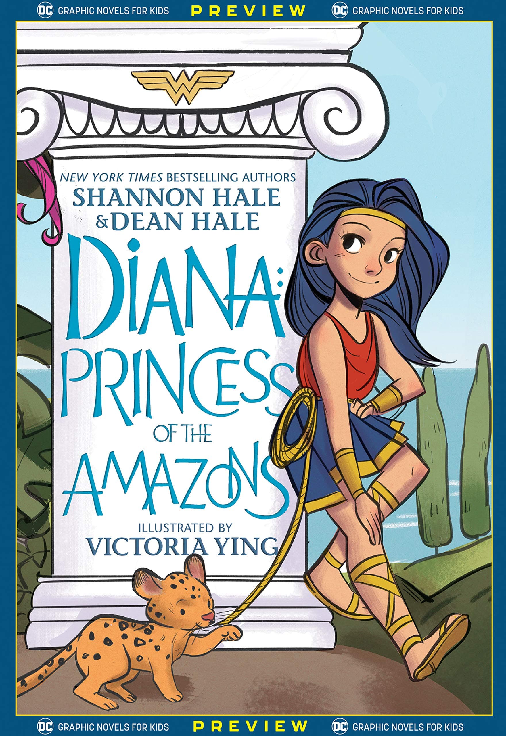 DC Graphic Novels for Kids Sneak Peeks: Diana: Princess of the Amazons (2020-) #1 book cover