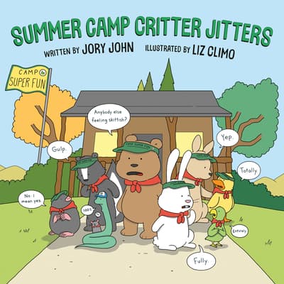 Summer Camp Critter Jitters book cover