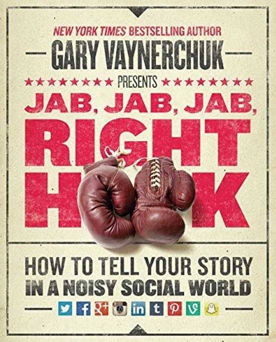 Jab, Jab, Jab, Right Hook: How to Tell Your Story in a Noisy Social World book cover