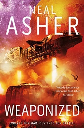 Weaponized book cover