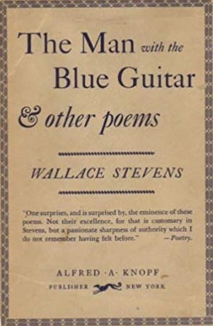The Man with the Blue Guitar book cover