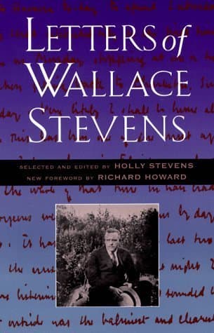 Letters of Wallace Stevens book cover