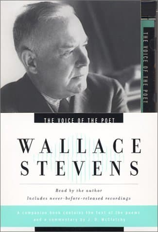 The Voice of the Poet: Wallace Stevens book cover