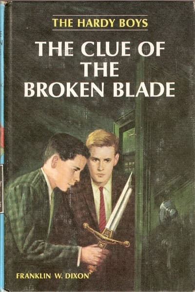 The Clue of the Broken Blade book cover