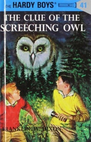The Clue of the Screeching Owl book cover