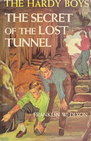 The Secret of the Lost Tunnel book cover