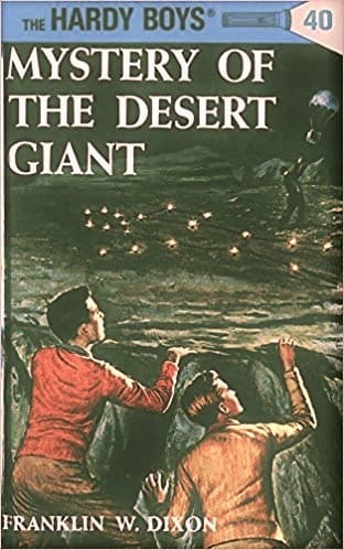 Mystery of the Desert Giant book cover