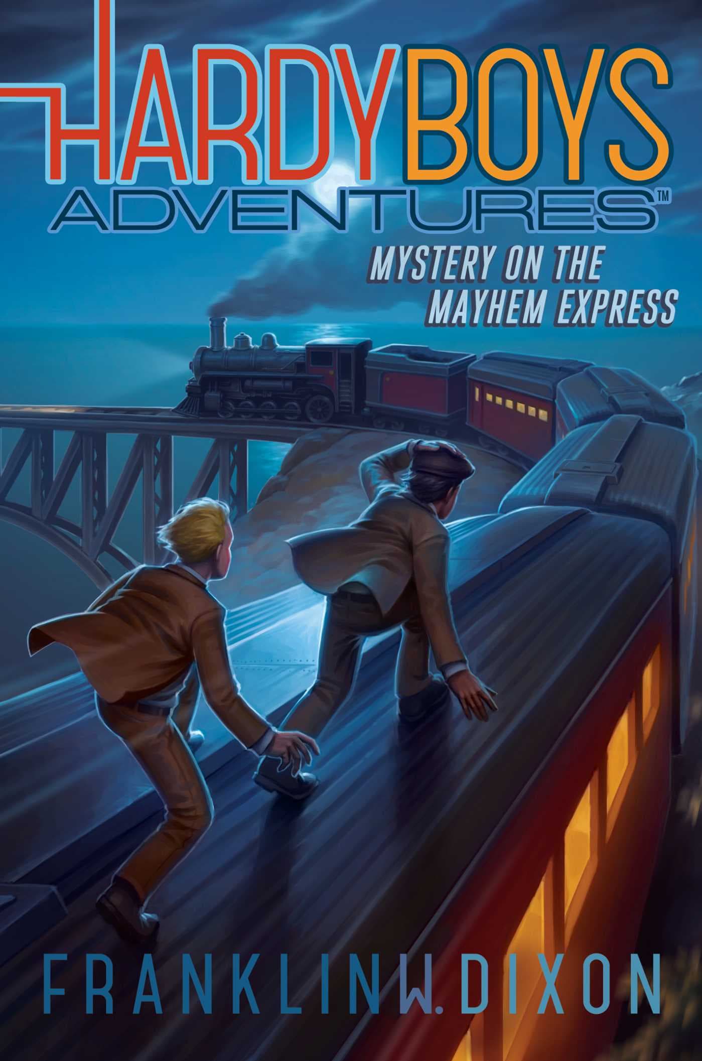 Mystery on the Mayhem Express (23) book cover