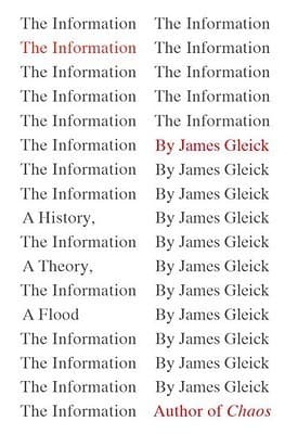 The Information: A History, a Theory, a Flood book cover