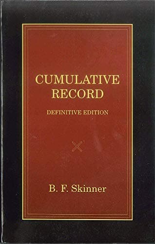 Cumulative Record book cover