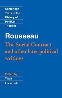 The Social Contract & Other Later Political Writings book cover