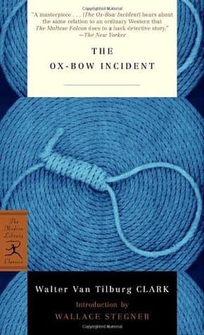 The Ox-Bow Incident book cover