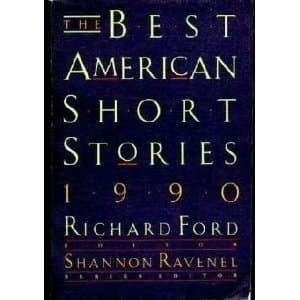 The Best American Short Stories 1990 book cover