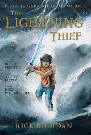 The Lightning Thief: The Graphic Novel book cover