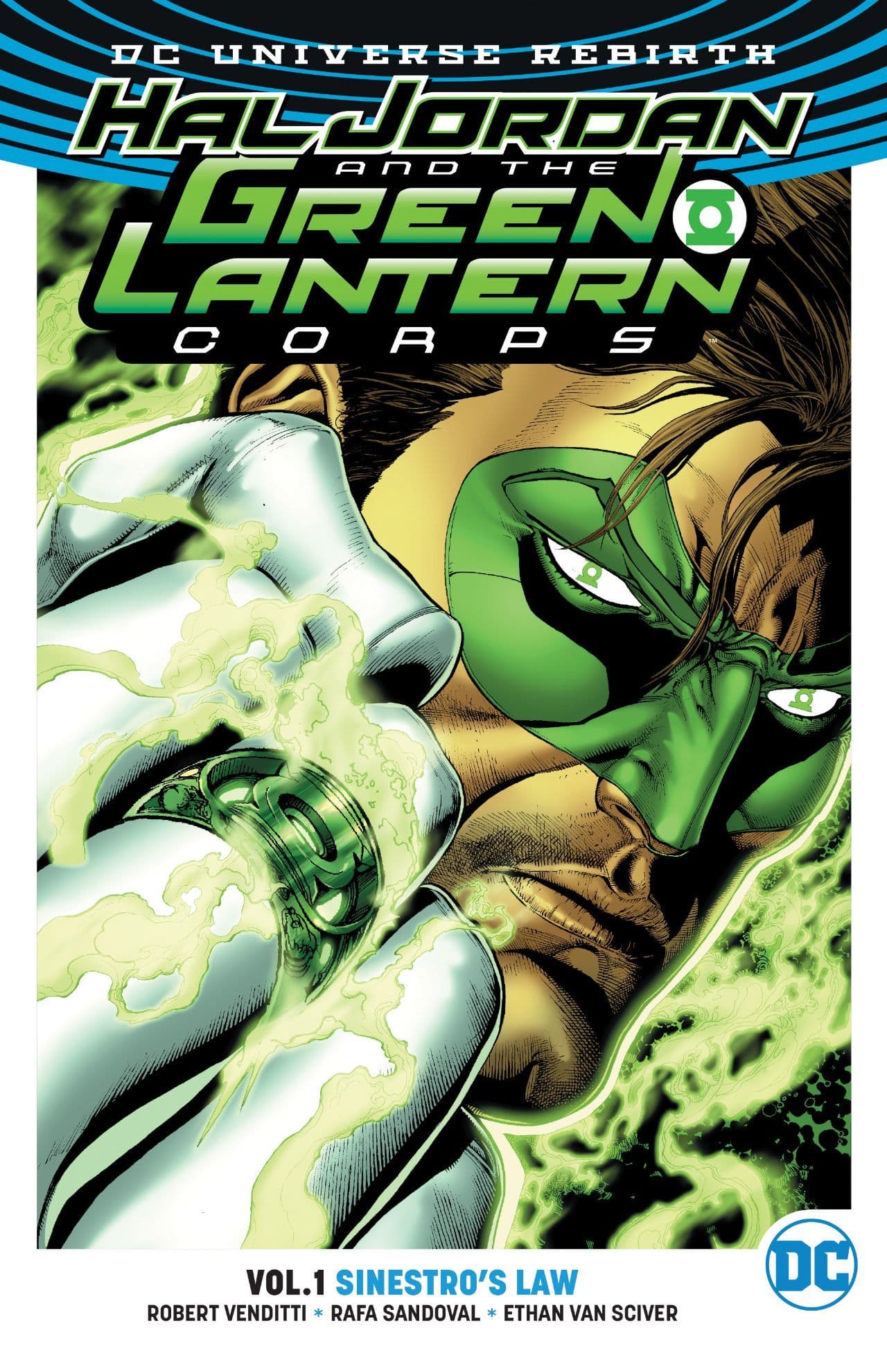 Hal Jordan and the Green Lantern Corps, Vol. 1: Sinestro's Law book cover