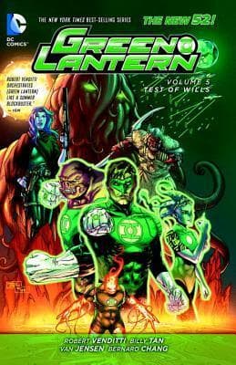 Green Lantern, Volume 5: Test of Wills book cover