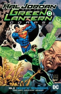 Hal Jordan and the Green Lantern Corps, Vol. 5: Twilight of the Guardians book cover