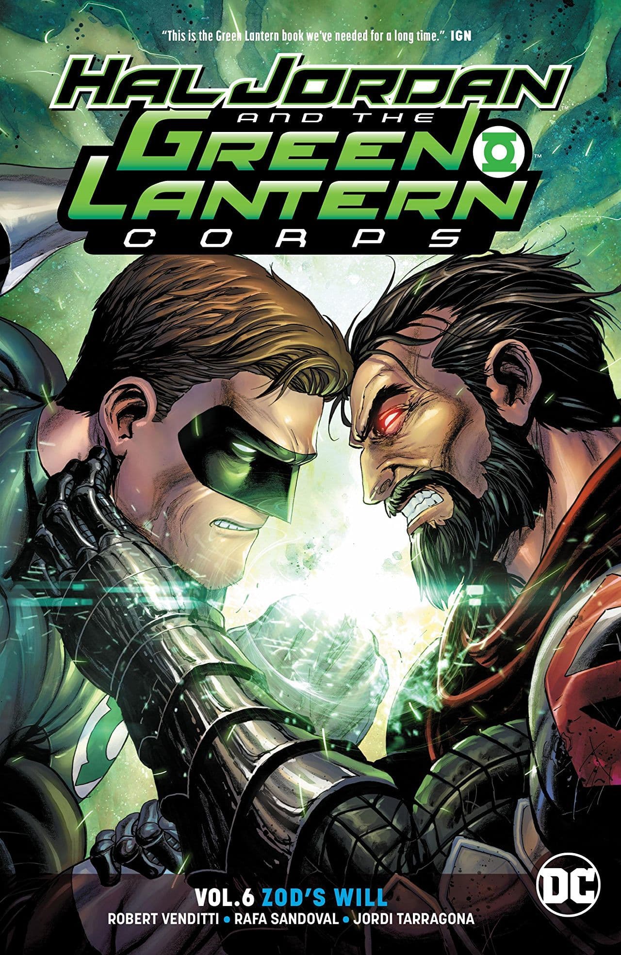 Hal Jordan and the Green Lantern Corps, Vol. 6: Zod's Will book cover