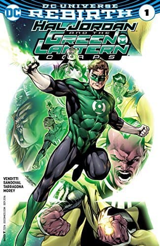 Hal Jordan and the Green Lantern Corps #1 book cover
