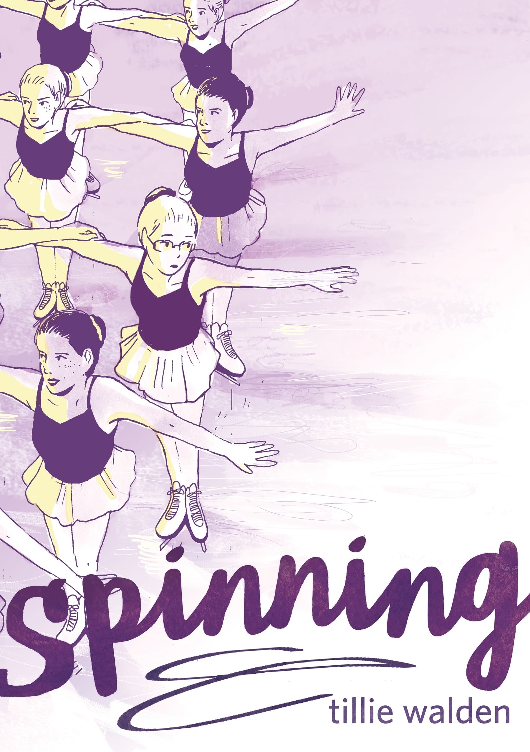 Spinning book cover
