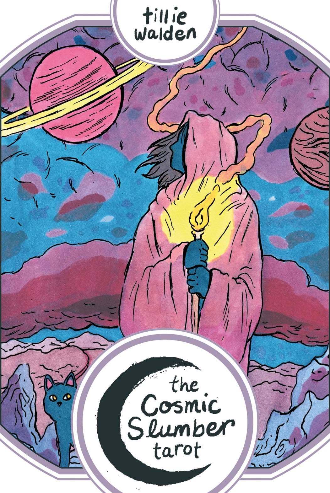 The Cosmic Slumber Tarot book cover