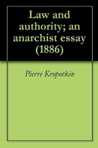Law and authority; an anarchist essay book cover